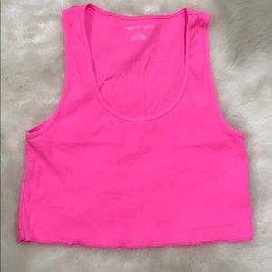 Cropped tank top